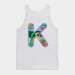 Alphabet K Tank Top